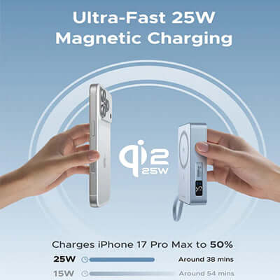 UGREEN MagFlow Magnectic Wireless Power Bank 20000mAh 45W Corporate Gift Singapore