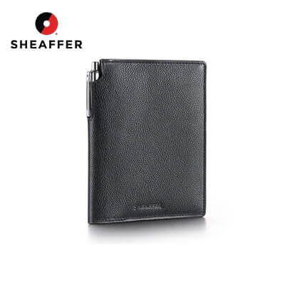 Sheaffer Gift Set Sentinel Ballpoint Pen with Leather Passport Holder Corporate Gift Singapore
