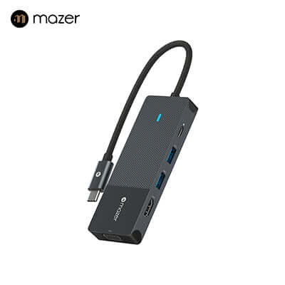Mazer USB C Multiport Hub 8-in-1 by Corporate Gift Store Singapore