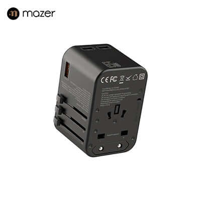 Mazer Infinite Travel 65W Gan Universal Travel Charger by Corporate Gift Store Singapore