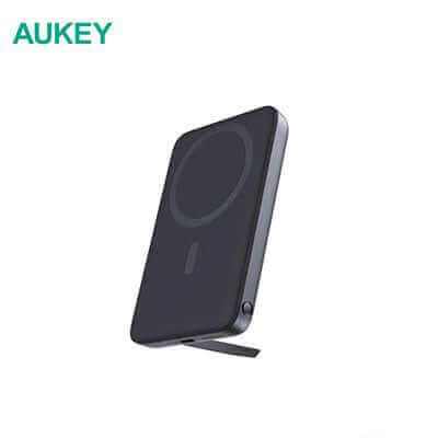 Aukey PB-MS01 MagLynk 6700mAh Magnetic Wireless Charging Power Bank by Corporate Gift Store Singapore