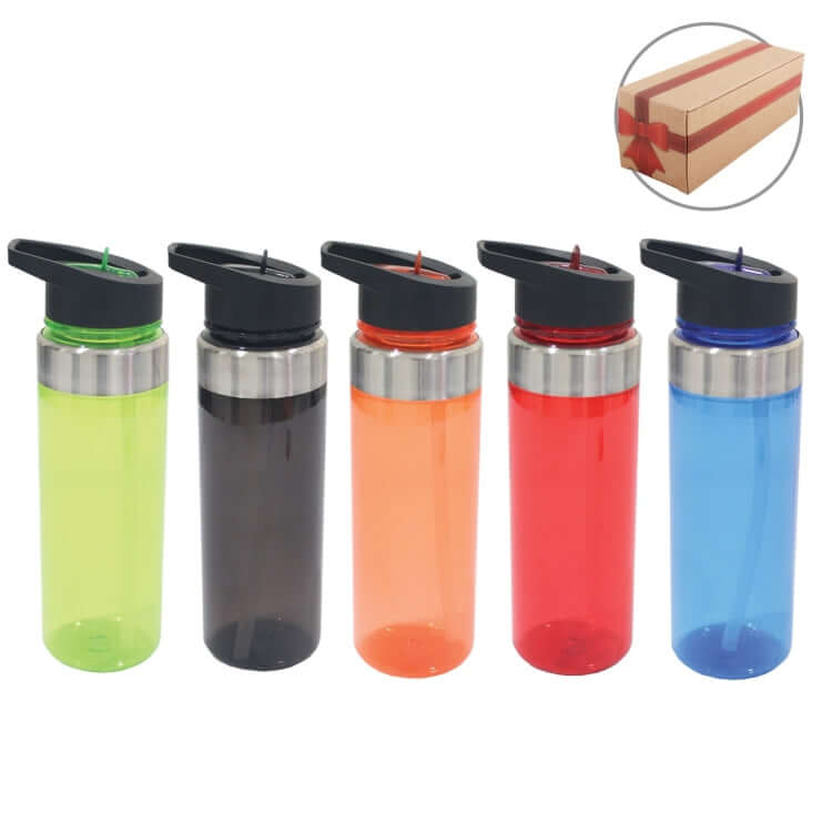 750ml Sports Water Bottle with Straw by Corporate Gift Store Singapore