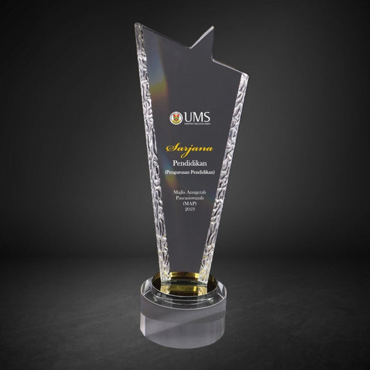 Crystal Award CY 1345 by Corporate Gift Store Singapore