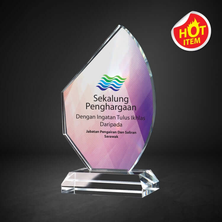 Crystal Award CY 571 by Corporate Gift Store Singapore
