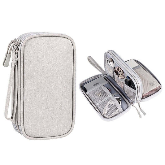 Double Layer Travel Gadget Organizer Pouch by Corporate Gift Store Singapore