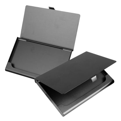 Black Aluminium Name Card Holder by Corporate Gift Store Singapore
