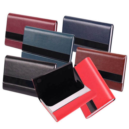 PU Card Holder for Business Cards by Corporate Gift Store Singapore