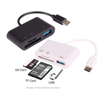 3 in 1 Type-C Card Reader