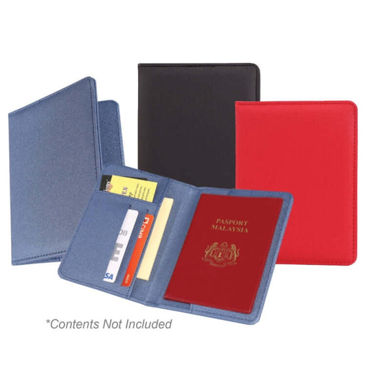 PU Passport Holder with Card Slot by Corporate Gift Store Singapore