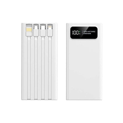 10000mAh PD22.5W Supwer Quick Charge Powerbank with Built-in Cables by Corporate Gift Store Singapore