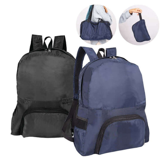 2 in 1 Foldable Travel Backpack by Corporate Gift Store Singapore
