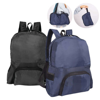 2 in 1 Foldable Travel Backpack by Corporate Gift Store Singapore