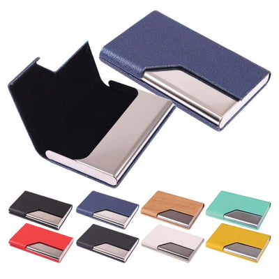 Slim PU Business Card Holder by Corporate Gift Store Singapore