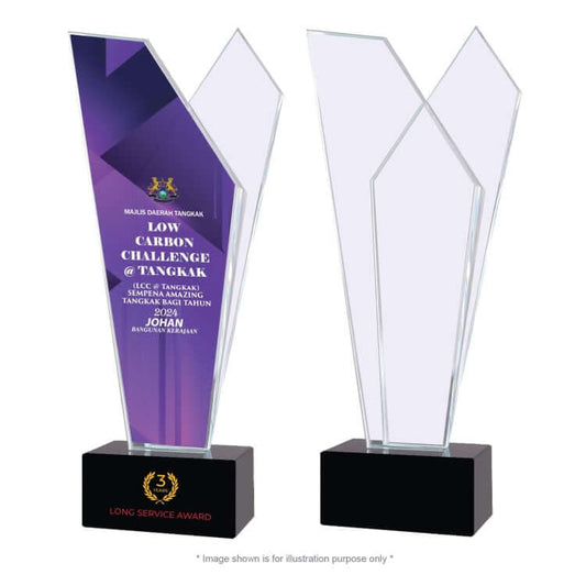 Crystal Award CY 1397 by Corporate Gift Store Singapore