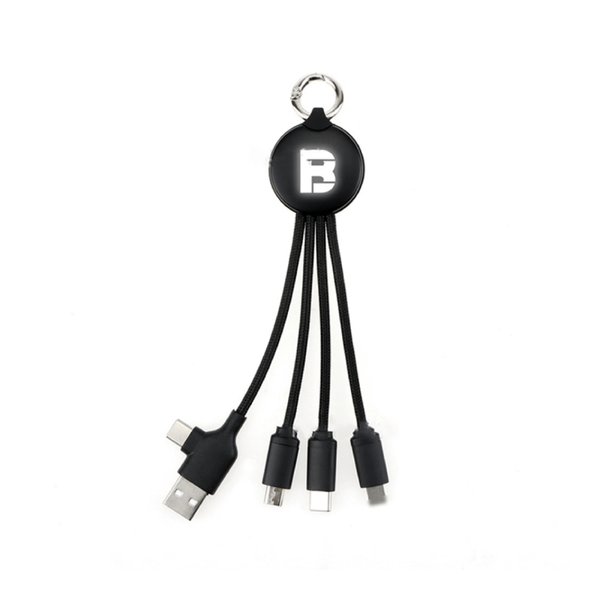 3 in 2 Fast Charging Cable (Round) by Corporate Gift Store Singapore