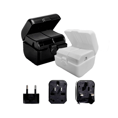 World Travel Adaptor with Plastic Case by Corporate Gift Store Singapore