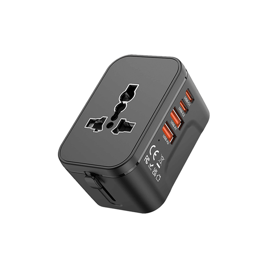 World Travel Adaptor With 3.4A Fast Charge by Corporate Gift Store Singapore