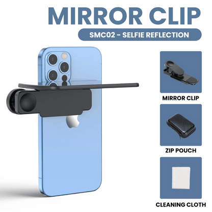 Selfie Reflection Mirror Clip Adjustable by Corporate Gift Store Singapore