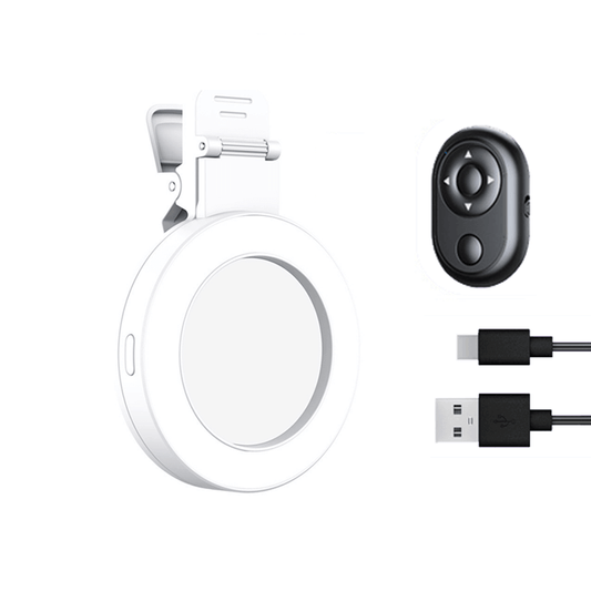 Selfie Rear Mirror Clip With Led Light by Corporate Gift Store Singapore