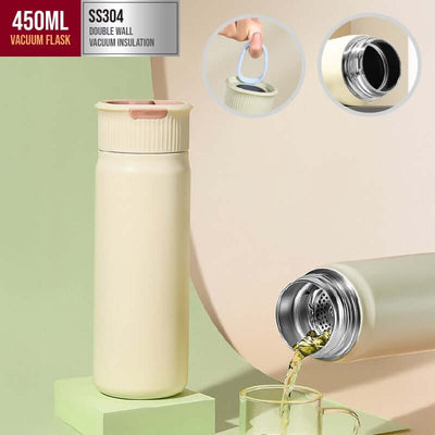 450ml Vacuum Flask with Handle by Corporate Gift Store Singapore