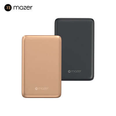 Mazer MagAir21 10,000mAh Ultra Slim Magnetic Wireless Power Bank Qi2 Certified 15W by Corporate Gift Store Singapore