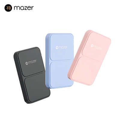 Mazer MagAir15 5000mAh Magnetic Wireless Power Bank by Corporate Gift Store Singapore