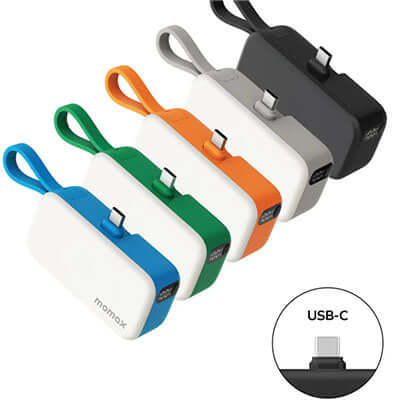 Momax 1-Power Mini 3-in-1 Power Bank 5000mAh by Corporate Gift Store Singapore