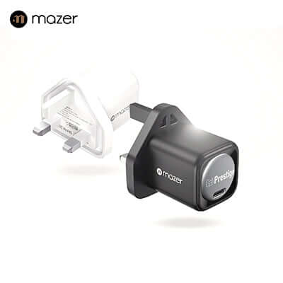 Mazer GaNPrestige 30W GaN Wall Charger (1 Port) by Corporate Gift Store Singapore