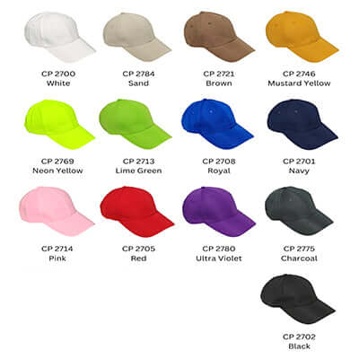 6 Panel Polyester Baseball Cap by Corporate Gift Store Singapore