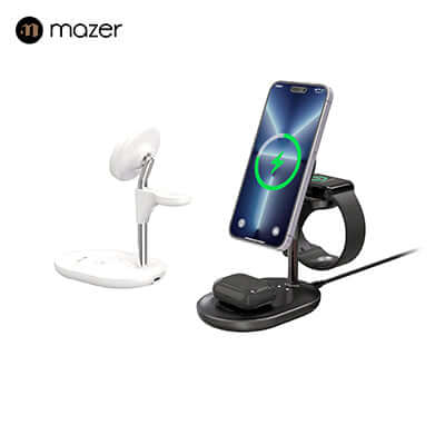 Mazer MagDesk 630 3-in -1 Wireless Charger by Corporate Gift Store Singapore