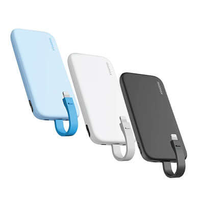 Momax iPower PD3 Power Bank With Lightning Cable 10000mAh