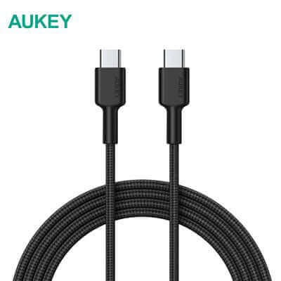 Aukey CB-CD45 60W PD 0.9m USB-C to USB-C Cable by Corporate Gift Store Singapore