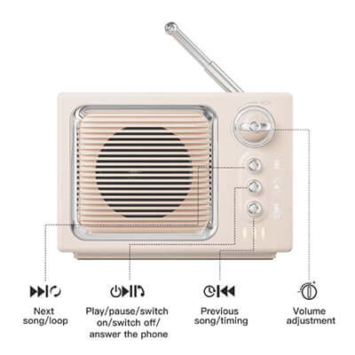 Mini Portable Bluetooth Speaker by Corporate Gift Store Singapore
