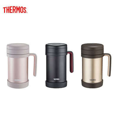 Thermos 500ml Mug with Handle and Strainer(TCMF-501) by Corporate Gift Store Singapore