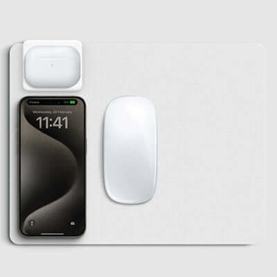 Momax Q.Mouse Pad 3 Wireless Charging Mouse Pad 30W by Corporate Gift Store Singapore