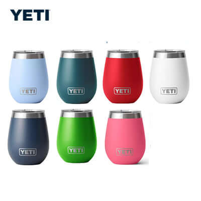 Yeti Rambler® 10 oz Wine Tumbler with Magslider™ Lid by Corporate Gift Store Singapore