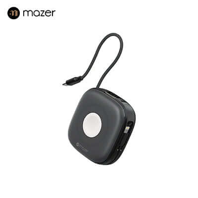 Mazer MagLink18i 10,000mAh Magnetic Wireless + Apple Watch Charging Power Bank by Corporate Gift Store Singapore