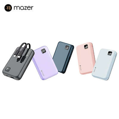 Mazer PowerCharge Link 10,000mAh Power Bank by Corporate Gift Store Singapore