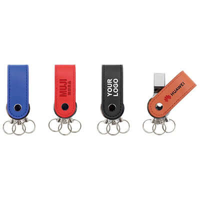 U239 PU Leather USB Drive by Corporate Gift Store Singapore