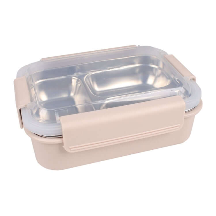 Stainless Steel Lunch Box with PP Layer by Corporate Gift Store Singapore