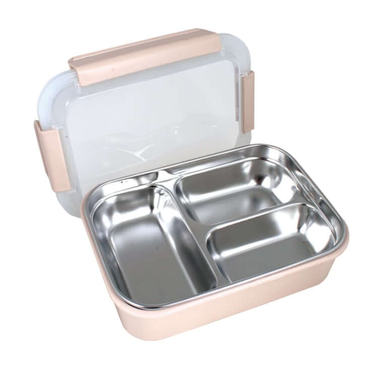 Stainless Steel Lunch Box with PP Layer by Corporate Gift Store Singapore