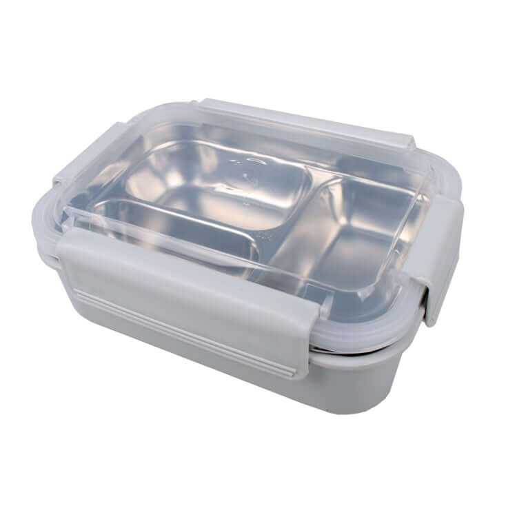 Stainless Steel Lunch Box with PP Layer by Corporate Gift Store Singapore