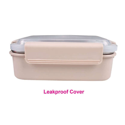 Stainless Steel Lunch Box with PP Layer by Corporate Gift Store Singapore