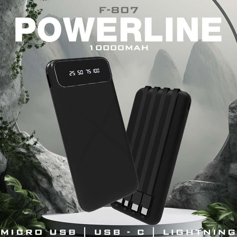 Powerbank 10000mAh with Detachable Cable by Corporate Gift Store Singapore