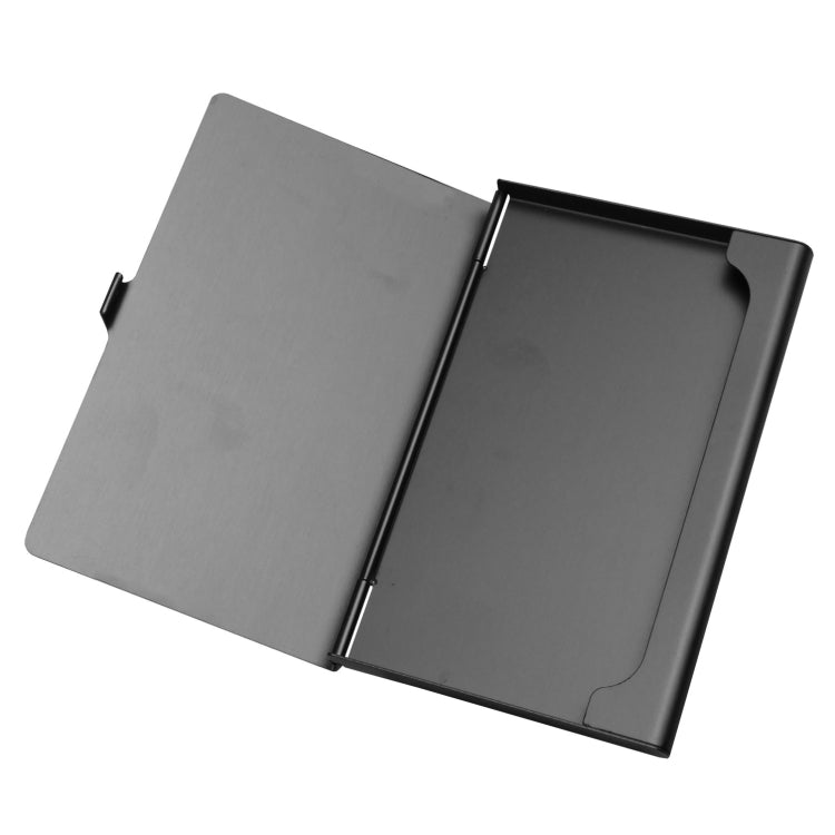 Black Aluminium Name Card Holder by Corporate Gift Store Singapore