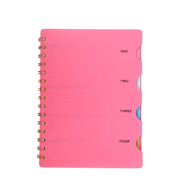 Notebook with Divider by Corporate Gift Store Singapore