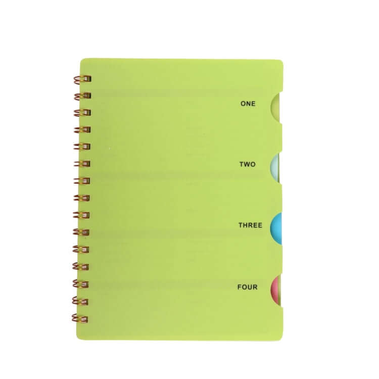 Notebook with Divider by Corporate Gift Store Singapore