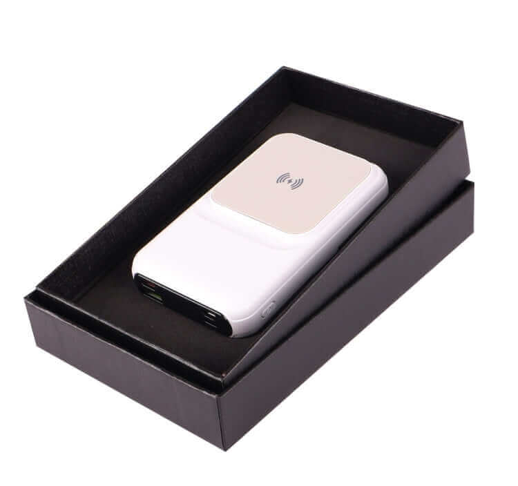 Fast Charging Wireless Powerbank With Built-In 3 Cables by Corporate Gift Store Singapore