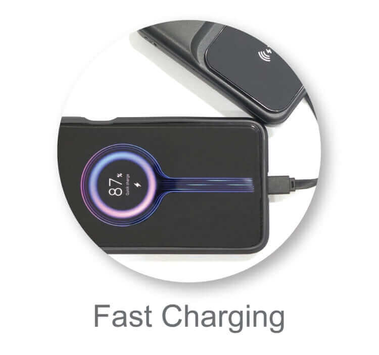 Fast Charging Wireless Powerbank With Built-In 3 Cables by Corporate Gift Store Singapore