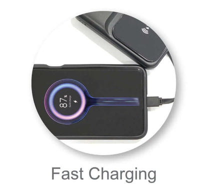 Fast Charging Wireless Powerbank With Built-In 3 Cables by Corporate Gift Store Singapore